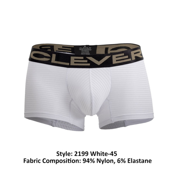 Clever 2199 Limited Edition Boxer Briefs Color White-45 - Pikante Underwear