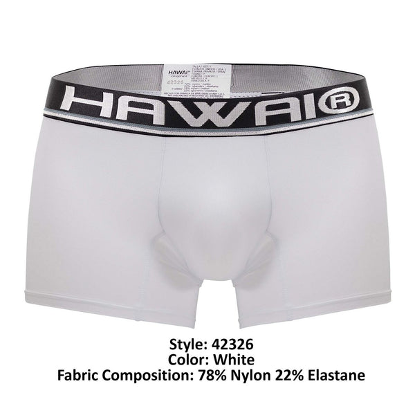 HAWAI 42326 Microfiber Boxer Briefs Color White –