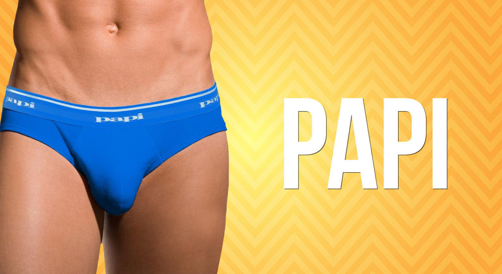 PAPI Mens Low Rise Briefs Small 28-30 Premium Soft Touch Tag Free