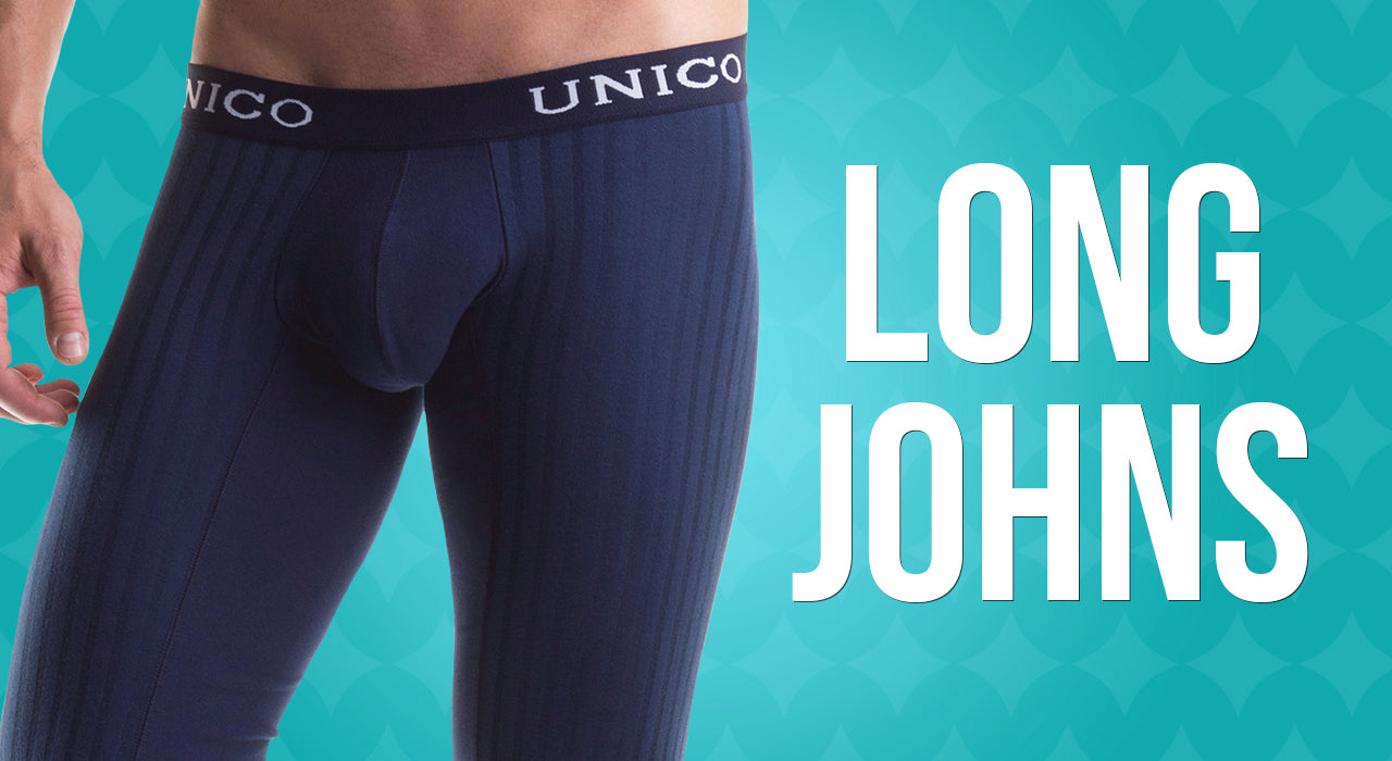 PIKANTE Legging Manhood Long Johns See through Inner Thongs Black