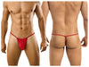 CandyMan 9586X Thongs Color Red