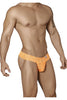 CandyMan 99315X Peek a Boo Lace Thongs Color Hot Orange