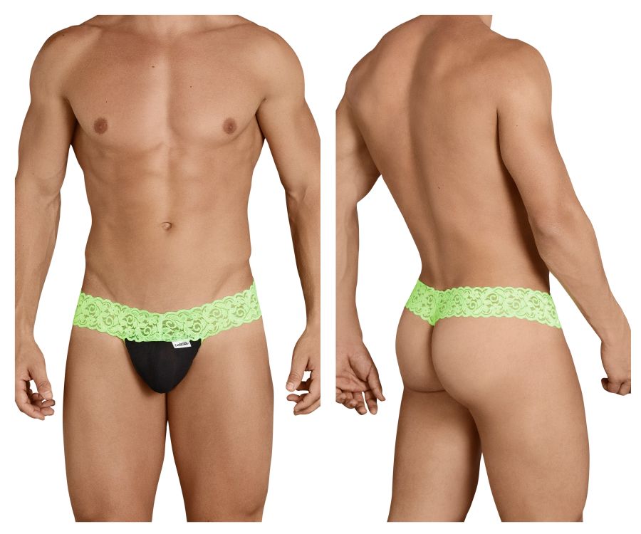 CandyMan 99370X Thongs Color Hot Green