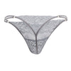 CandyMan 99421X Lace G-String Thongs Color Gray