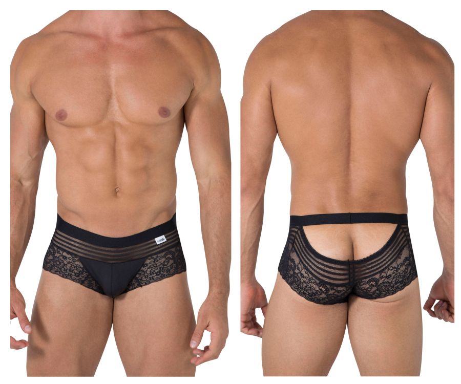 CandyMan 99466X Lace Briefs Color Black