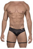 CandyMan 99468X Garter Briefs Color Black