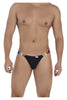 CandyMan 99536X Bikini Jockstrap Color Black Stripes