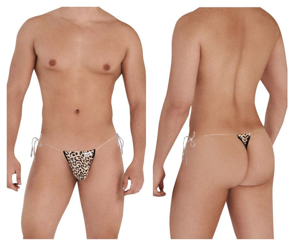 CandyMan 99571X Invisible Micro G-String Color Animal Prints