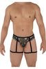 CandyMan 99580X Garter Camo Thongs Color Green