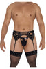 CandyMan 99589X Lace Garther G-String Color Black