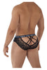 CandyMan 99615X Spank Me Lace Briefs Color Black