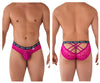 CandyMan 99615X Spank Me Lace Briefs Color Pink