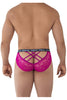 CandyMan 99615X Spank Me Lace Briefs Color Pink