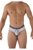 CandyMan 99615X Spank Me Lace Briefs Color White