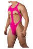 CandyMan 99643X Mesh Bodysuit Color Hot Pink