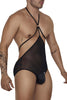 CandyMan 99662X Tulle Bodysuit Color Black