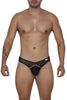 CandyMan 99672X Chain Jock Briefs Color Black