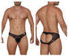 CandyMan 99672X Chain Jock Briefs Color Black