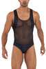 CandyMan 99716X Work-N-Out Bodysuit Color Black