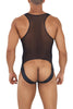 CandyMan 99716X Work-N-Out Bodysuit Color Black