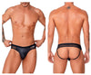 CandyMan 99763 Lace Jockstrap Color Black