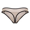 CandyMan 99767 Sports Mesh Thongs Color Beige