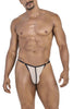 CandyMan 99776 Mesh Thongs Color Beige