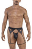 CandyMan 99785 Garter Outfit Color Black