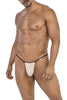 CandyMan 99795 Mesh G-String Thongs Color Beige