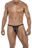 CandyMan 99801 Mesh Thongs Color Black