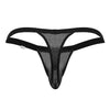 CandyMan 99801 Mesh Thongs Color Black