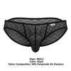 CandyMan 99812 Mesh Briefs Color Black