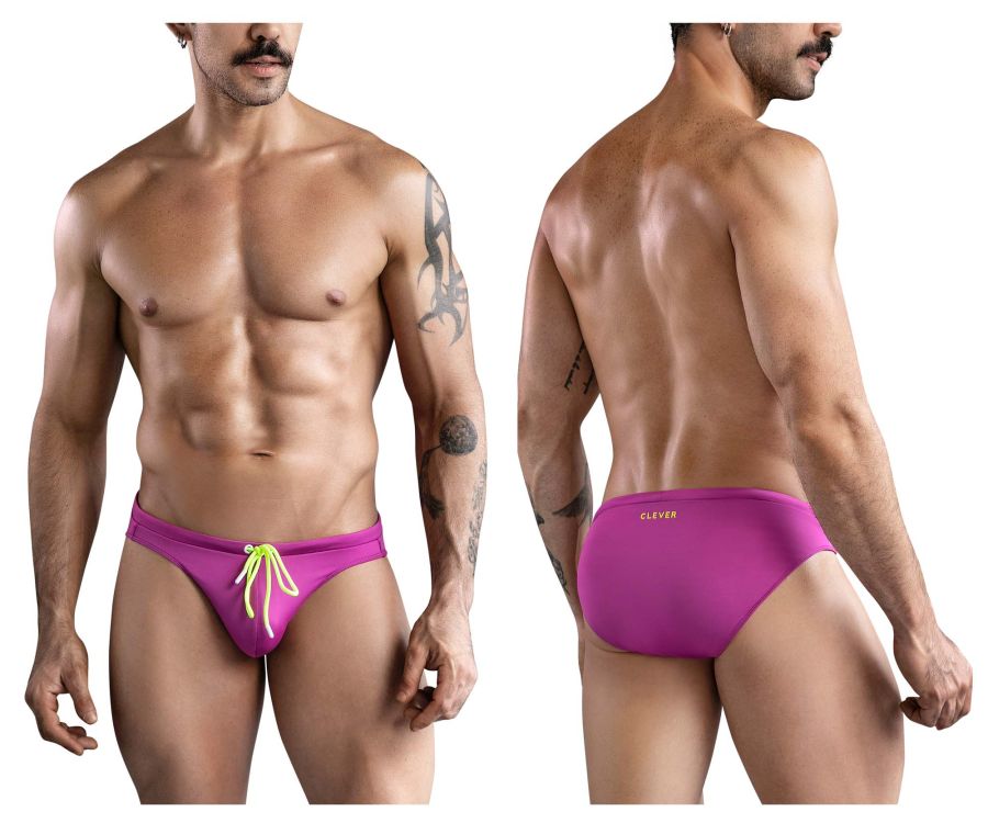 Clever 1735 Vivo Swim Briefs Color Grape