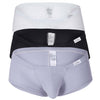 Clever 229930 3PK Australian Latin Trunks Color White-Black-Gray