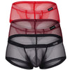 Clever 229937 3PK Australian Latin Trunks Trunks Color Red-Black-Grape