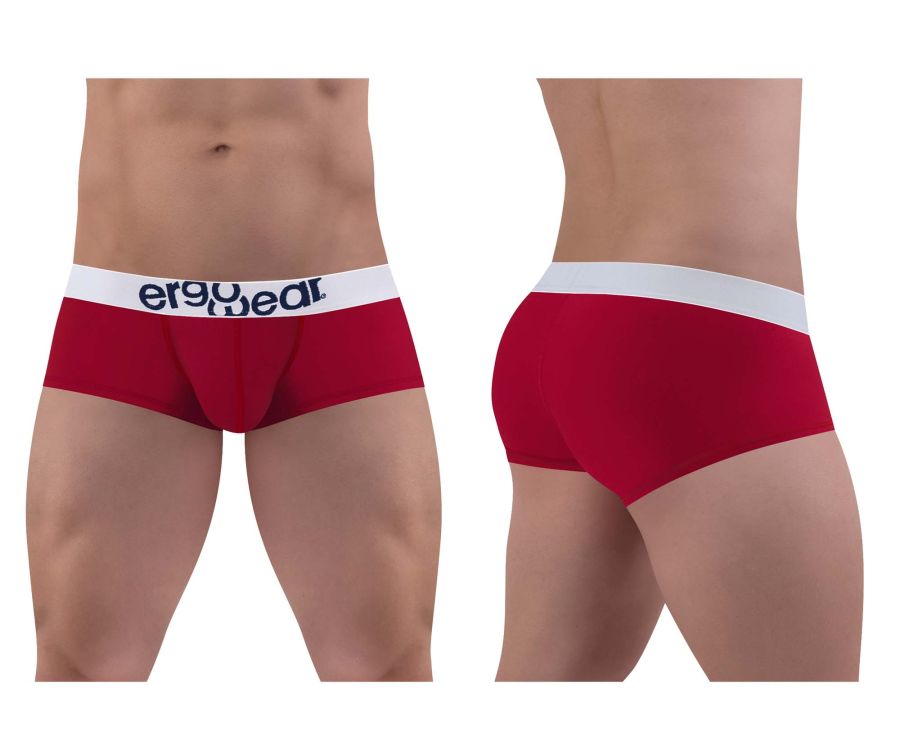 ErgoWear EW1480 MAX COTTON Trunks Color Garnet