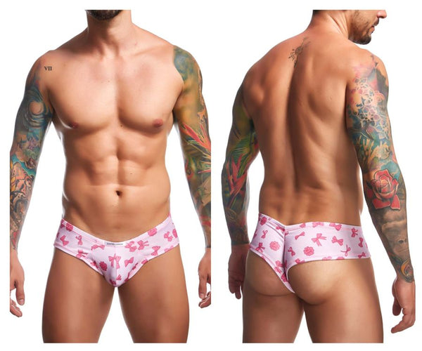 JUSTIN+SIMON XSJ22 Cheek Briefs Color Coquette