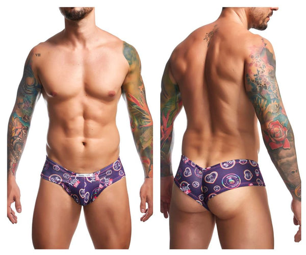 JUSTIN+SIMON XSJ22 Cheek Briefs Color Pride