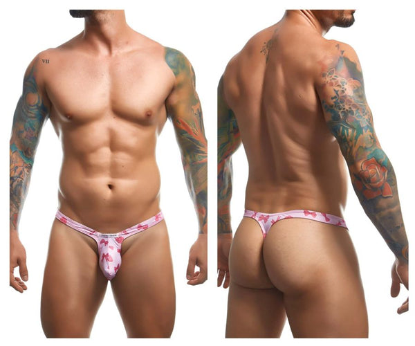 JUSTIN+SIMON XSJBU02 Bulge Thongs Color Coquette