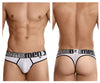 Xtremen 91036X Mesh Thongs Color White