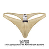 Xtremen 91178 Microfiber Thongs Color Gold