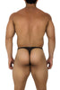 Xtremen 91189 Tulle Mesh Thongs Color Black