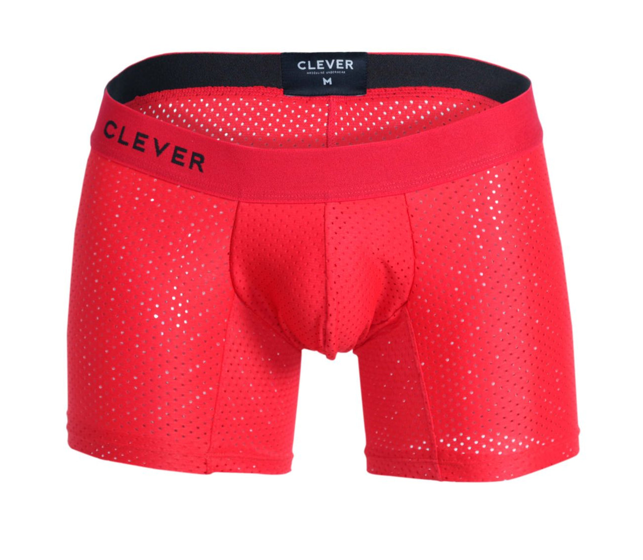 Clever 1260 Euphoria Boxer Briefs Color Red - Pikante Underwear