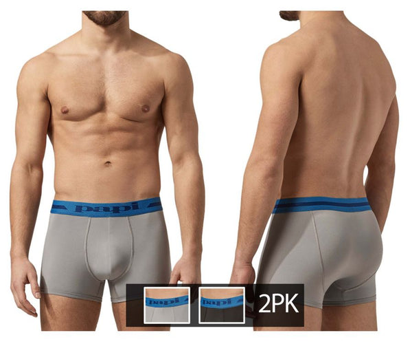 Papi Umpa074 2pk Microflex Brazilian Trunks Tie Dye-blue –   - Men's Underwear and Swimwear